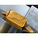 Replica Borse  tote Goyard Anjou Saint Louis Mini tela goyardine/pelle di vitello Giallo
