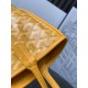 Replica Borse  tote Goyard Anjou Saint Louis Mini tela goyardine/pelle di vitello Giallo