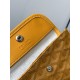 Replica Borse  tote Goyard Anjou Saint Louis Mini tela goyardine/pelle di vitello Giallo