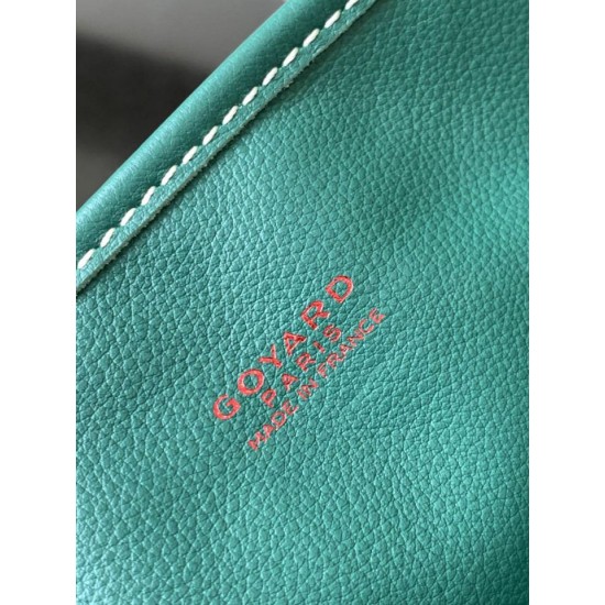 Replica Borsa 1:1 tote Goyard Anjou Saint Louis Mini tela goyardine/pelle di vitello Verde Imitazioni Replica Borsa 1:1 tote Goyard Anjou Saint Louis Mini tela goyardine/pelle di vitello Verde