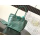 Replica Borsa 1:1 tote Goyard Anjou Saint Louis Mini tela goyardine/pelle di vitello Verde Imitazioni Replica Borsa 1:1 tote Goyard Anjou Saint Louis Mini tela goyardine/pelle di vitello Verde