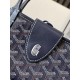 Replica di lusso Borsa tote Goyard Anjou Saint Louis Mini tela goyardine/pelle di vitello blu navy Imitazioni Cloni Borsa tote Goyard Anjou Saint Louis Mini tela goyardine/pelle di vitello blu navy firmate