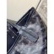 Replica di lusso Borsa tote Goyard Anjou Saint Louis Mini tela goyardine/pelle di vitello blu navy Imitazioni Cloni Borsa tote Goyard Anjou Saint Louis Mini tela goyardine/pelle di vitello blu navy firmate