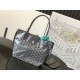 Replica di lusso Borsa tote Goyard Anjou Saint Louis Mini tela goyardine/pelle di vitello grigia Imitazioni Cloni Borsa tote Goyard Anjou Saint Louis Mini tela goyardine/pelle di vitello grigia firmate