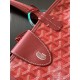Replica di lusso Borsa tote Goyard Anjou Saint Louis Mini tela goyardine/pelle di vitello Rosso Imitazioni Cloni Borsa tote Goyard Anjou Saint Louis Mini tela goyardine/pelle di vitello Rosso firmate