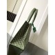 Cloni Borse Replica tote Goyard Villette Jacquard tela Verde firmate