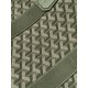 Cloni Borse Replica tote Goyard Villette Jacquard tela Verde firmate