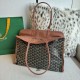 Replica di lusso Borsa tote Goyard Hardy PM tela goyardine marrone Imitazioni Cloni Borsa tote Goyard Hardy PM tela goyardine marrone firmate