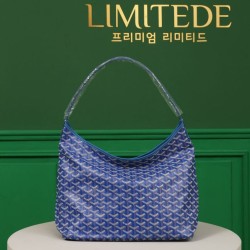 Replica di lusso Borsa Hobo Goyardine Boheme Blu Imitazioni Replica Perfetta Borsa Hobo Goyardine Boheme Blu firmate