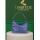 Replica di lusso Borsa Hobo Goyardine Boheme Blu Imitazioni Replica Perfetta Borsa Hobo Goyardine Boheme Blu firmate