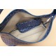 Replica di lusso Borsa Hobo Goyardine Boheme Blu Imitazioni Replica Perfetta Borsa Hobo Goyardine Boheme Blu firmate