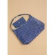 Replica di lusso Borsa Hobo Goyardine Boheme Blu Imitazioni Replica Perfetta Borsa Hobo Goyardine Boheme Blu firmate