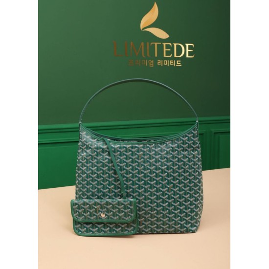 Replica di lusso Bora Pari Hobo Goyardine Boheme Verde Imitazioni Cloni Bora Pari replica Hobo Goyardine Boheme Verde firmate