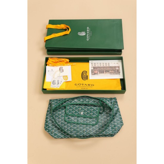 Replica di lusso Bora Pari Hobo Goyardine Boheme Verde Imitazioni Cloni Bora Pari replica Hobo Goyardine Boheme Verde firmate