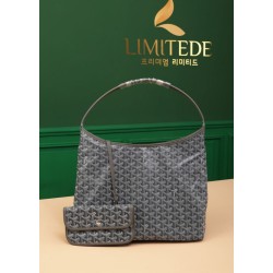 Borsa Hobo Goyardine Boheme grigia