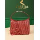 Replica di lusso Borsa Hobo Goyardine Boheme Rosso Imitazioni Cloni Borsa Hobo Goyardine Boheme Rosso firmate