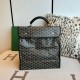 Replica di lusso Zaino morbido Goyard Saint Léger in tela Goyardine nera Imitazioni Cloni Zaino morbido Goyard Saint Léger in tela Goyardine nera firmate