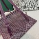 Replica di lusso Zaino morbido Goyard Saint Léger in tela Goyardine Borgogna Imitazioni Cloni Zaino morbido Goyard Saint Léger in tela Goyardine Borgogna firmate