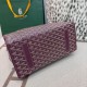 Replica di lusso Zaino morbido Goyard Saint Léger in tela Goyardine Borgogna Imitazioni Cloni Zaino morbido Goyard Saint Léger in tela Goyardine Borgogna firmate