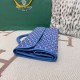 Cloni Zaino morbido Goyard Saint Léger in tela Goyardine Blu firmate