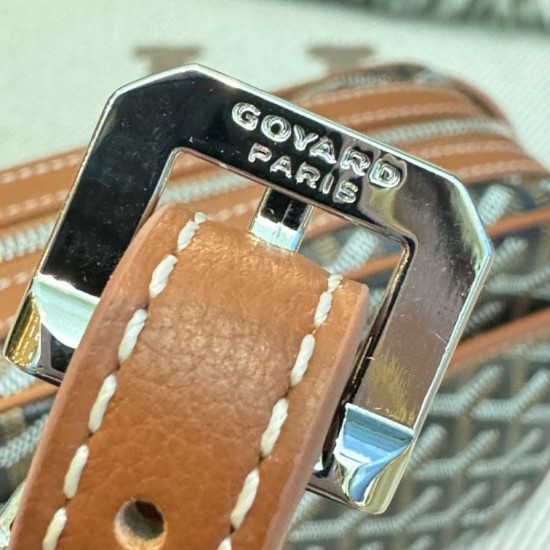 Replica di lusso Borse Alta Qualità Goyard Cap-Vert PM Tela Goyardine marrone Imitazioni Cloni Borse Replica Alta Qualità Goyard Cap-Vert PM Tela Goyardine marrone firmate