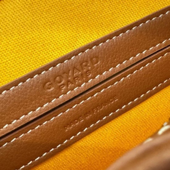 Replica di lusso Borse Alta Qualità Goyard Cap-Vert PM Tela Goyardine marrone Imitazioni Cloni Borse Replica Alta Qualità Goyard Cap-Vert PM Tela Goyardine marrone firmate