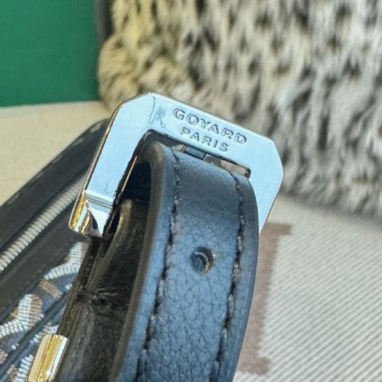 Replica di lusso Borsa Goyard Cap-Vert PM Tela Goyardine Nero Imitazioni Cloni Borsa Goyard Cap-Vert PM Tela Goyardine Nero firmate