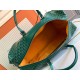 Replica di lusso Borsa da viaggio Goyard Boeing 55 verde Imitazioni Cloni Borsa da viaggio Goyard Boeing 55 verde firmate