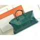Replica di lusso Borsa da viaggio Goyard Boeing 55 verde Imitazioni Cloni Borsa da viaggio Goyard Boeing 55 verde firmate