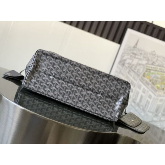 Cloni Borse tote Goyard Saint Louis PM/GM Spalmata Goyardine Grigio firmate