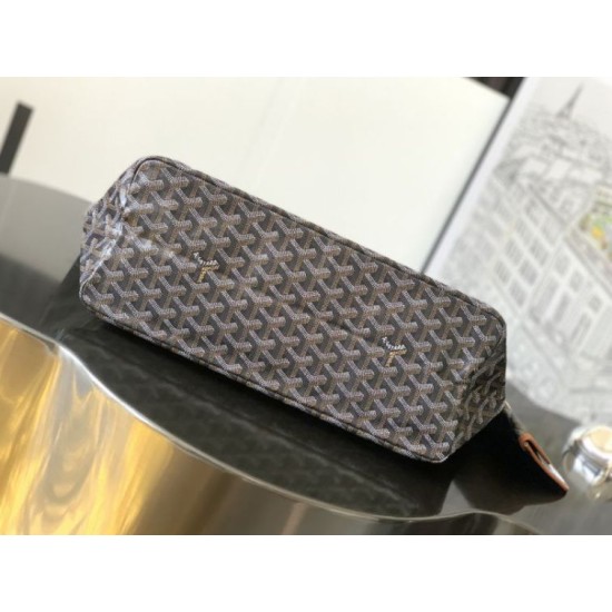 Cloni Borse tote Goyard Saint Louis PM/GM Spalmata Goyardine marrone firmate