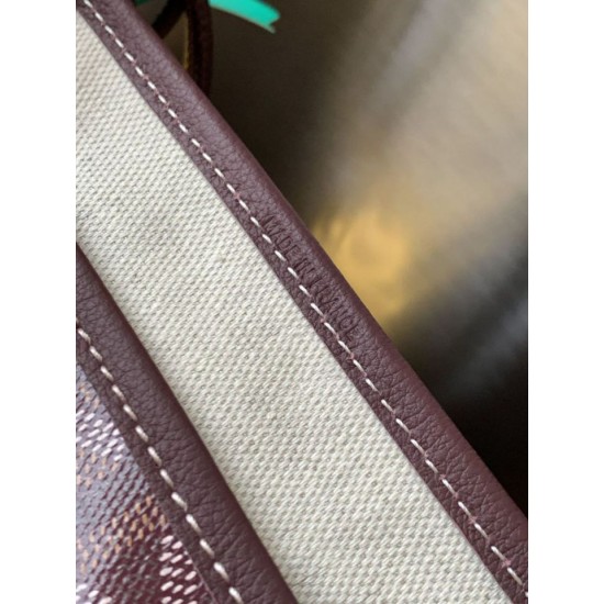 Replica di lusso Borse tote Goyard Saint Louis PM/GM Spalmata Goyardine bordeaux Imitazioni Cloni Borse tote Goyard Saint Louis PM/GM Spalmata Goyardine bordeaux firmate