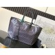 Cloni Borse tote Goyard Saint Louis PM/GM Spalmata Goyardine Nero firmate