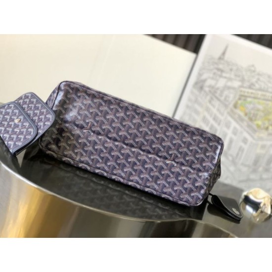 Cloni Borse tote Goyard Saint Louis PM/GM Spalmata Goyardine Nero firmate