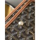 Replica di lusso Pochette Goyard Plumet con iniziali Marrone Imitazioni Cloni Pochette Goyard Plumet con iniziali Marrone firmate