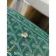 Cloni Pochette Goyard Plumet con iniziali Verde firmate