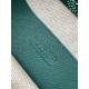Cloni Pochette Goyard Plumet con iniziali Verde firmate