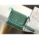 Cloni Pochette Goyard Plumet con iniziali Verde firmate