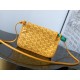 Replica di lusso Pochette Goyard Plumet con iniziali Giallo Imitazioni Cloni Pochette Goyard Plumet con iniziali Giallo firmate
