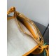 Replica di lusso Pochette Goyard Plumet con iniziali Giallo Imitazioni Cloni Pochette Goyard Plumet con iniziali Giallo firmate