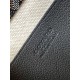 Replica di lusso Pochette Goyard Plumet con iniziali Nero Imitazioni Cloni Pochette Goyard Plumet con iniziali Nero firmate