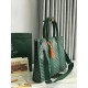 Replica di lusso Borse portadocumenti Goyard Morvan PM Verde Imitazioni Cloni Borse portadocumenti Goyard Morvan PM Verde firmate