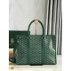 Replica di lusso Borse portadocumenti Goyard Morvan PM Verde Imitazioni Cloni Borse portadocumenti Goyard Morvan PM Verde firmate