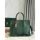 Replica di lusso Borse portadocumenti Goyard Morvan PM Verde Imitazioni Cloni Borse portadocumenti Goyard Morvan PM Verde firmate