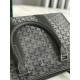 Replica di lusso Borse portadocumenti Goyard Morvan PM Grigio Imitazioni Cloni Borse portadocumenti Goyard Morvan PM Grigio firmate