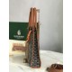 Replica di lusso Borse portadocumenti Goyard Morvan PM marrone Imitazioni Cloni Borse portadocumenti Goyard Morvan PM marrone firmate