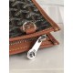 Replica di lusso Borse portadocumenti Goyard Morvan PM marrone Imitazioni Cloni Borse portadocumenti Goyard Morvan PM marrone firmate