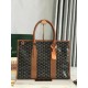 Replica di lusso Borse portadocumenti Goyard Morvan PM marrone Imitazioni Cloni Borse portadocumenti Goyard Morvan PM marrone firmate