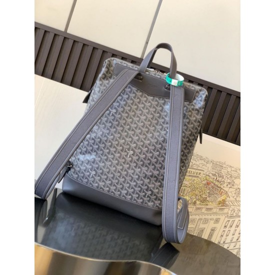 Cloni Zaino Goyard Cisalpin Goyardine Grigio firmate