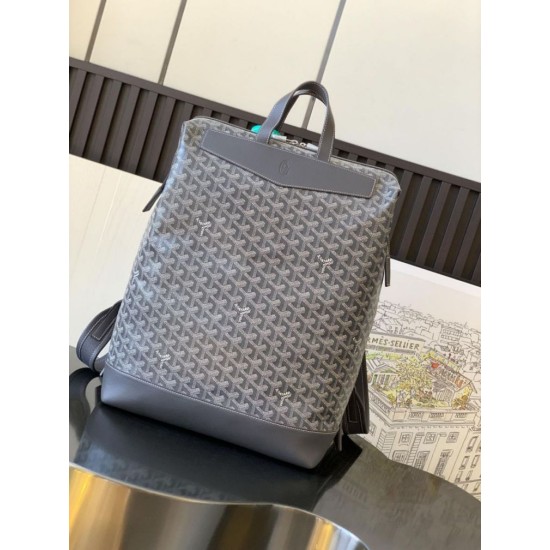 Cloni Zaino Goyard Cisalpin Goyardine Grigio firmate